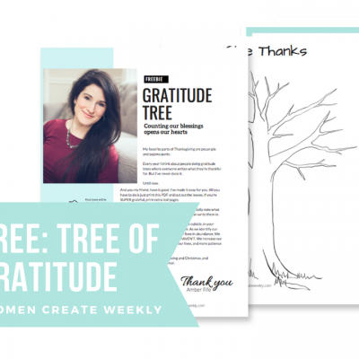 Free Download: Gratitude Tree