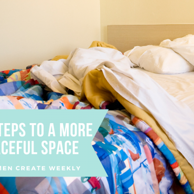 4 Simple steps to a more peaceful space